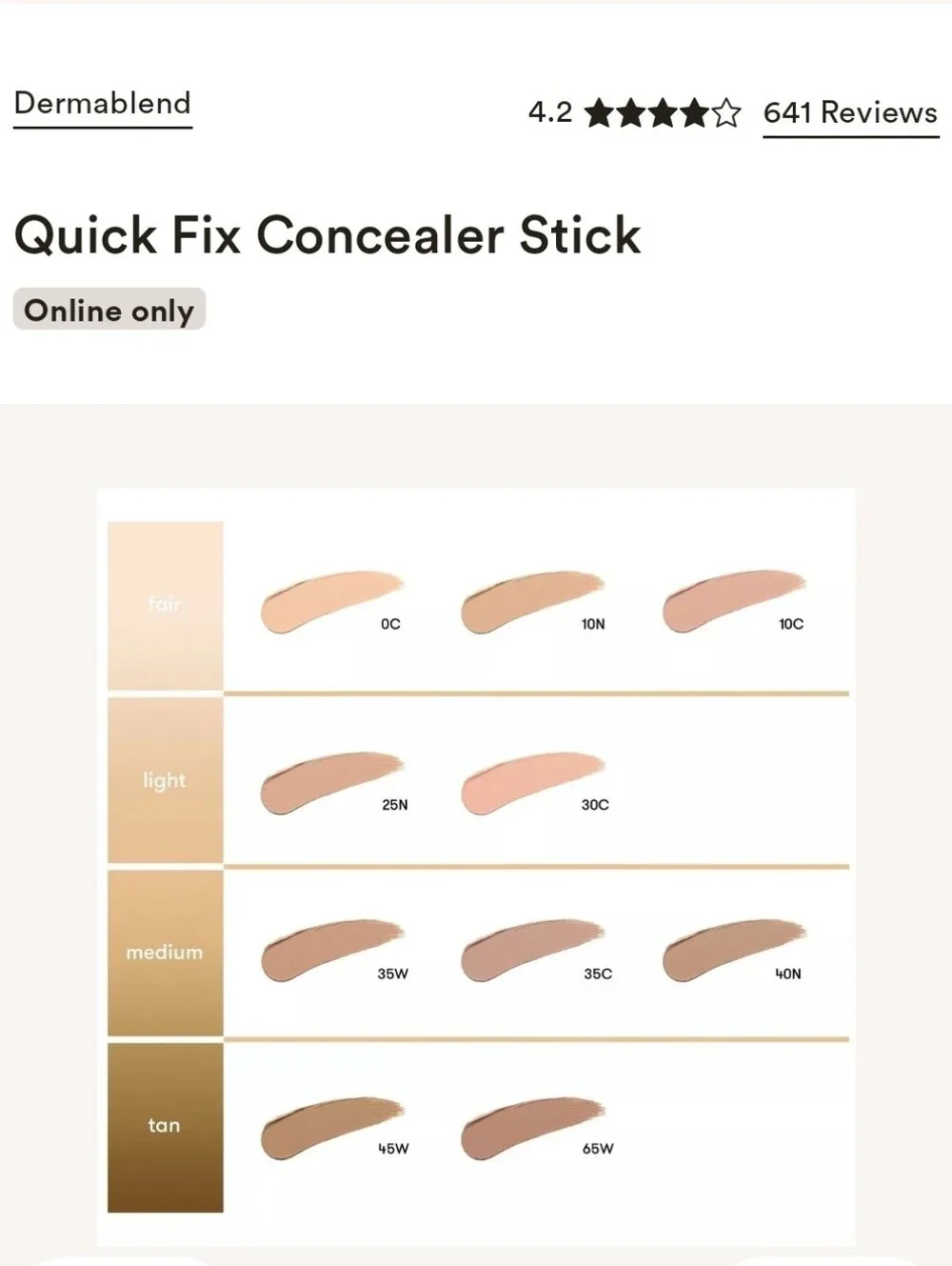 Dermablend Concealer Stick 25N Beige + Powder Duo ☆ RARE☆ | Read Below